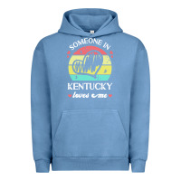 Pigment Pebble Blue someone in kentucky loves me t  shirt someone in kentucky loves me fun Urban Hoodie - linhVisuals
