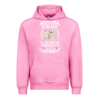 Fuchsia Pink great pyrenees stalker great pyrenees gifts great pyrenees t shirt Urban Hoodie - linhVisuals
