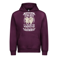Mauve Wine great pyrenees stalker great pyrenees gifts great pyrenees t shirt Urban Hoodie - linhVisuals