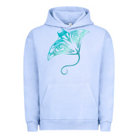 Pigment Grape Ice hawaii tribal manta ray hawaiian shirt shark lover t shirt Urban Hoodie - linhVisuals