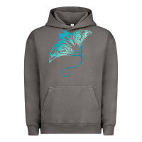 Pigment Tornado hawaii tribal manta ray hawaiian shirt shark lover t shirt Urban Hoodie - linhVisuals