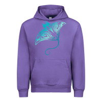Tulip hawaii tribal manta ray hawaiian shirt shark lover t shirt Urban Hoodie - linhVisuals