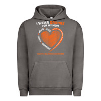 Pigment Tornado i wear orange for my mom ms multiple sclerosis awareness t shirt Urban Hoodie - linhVisuals