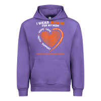 Tulip i wear orange for my mom ms multiple sclerosis awareness t shirt Urban Hoodie - linhVisuals