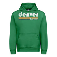 Emerald denver colorado vintage 70's 80's retro style men women t shirt Urban Hoodie - linhVisuals