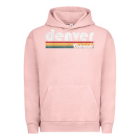 Pigment Salmon denver colorado vintage 70's 80's retro style men women t shirt Urban Hoodie - linhVisuals