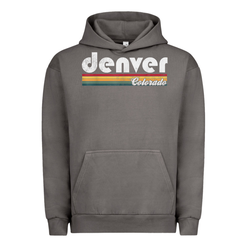 Denver Colorado Vintage 70's 80's Retro Style Men Women T Shirt Urban Hoodie by linhVisuals | Teevron