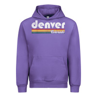 Tulip denver colorado vintage 70's 80's retro style men women t shirt Urban Hoodie - linhVisuals