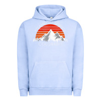 Pigment Grape Ice retro vintage steamboat springs colorado distressed t shirt Urban Hoodie - linhVisuals