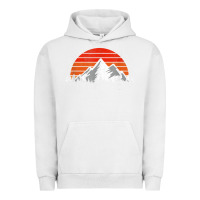 Pigment Lunar Rock retro vintage steamboat springs colorado distressed t shirt Urban Hoodie - linhVisuals