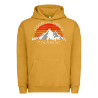 Pigment Peanut Butter retro vintage steamboat springs colorado distressed t shirt Urban Hoodie - linhVisuals