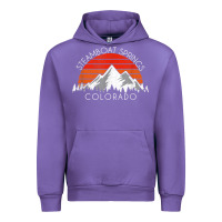 Tulip retro vintage steamboat springs colorado distressed t shirt Urban Hoodie - linhVisuals
