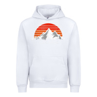 White retro vintage steamboat springs colorado distressed t shirt Urban Hoodie - linhVisuals