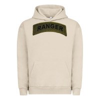 Pigment French Oak army ranger tab subdued infantry grunt pullover hoodie Urban Hoodie - linhVisuals