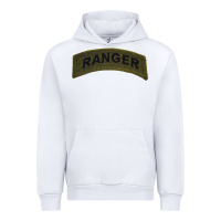 White army ranger tab subdued infantry grunt pullover hoodie Urban Hoodie - linhVisuals