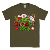 Army Green dietary claus Classic Tee - CowGirlArtShop