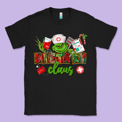 Dietary Claus Classic Tee Designed By Cowgirlartshop