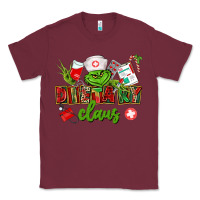 Burgundy dietary claus Classic Tee - CowGirlArtShop