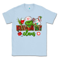 Dusty Blue dietary claus Classic Tee - CowGirlArtShop