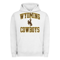 Pigment Lunar Rock kids wyoming cowboys apparel gameday arch over cowboys t shirt Urban Hoodie - linhVisuals