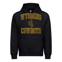 Black kids wyoming cowboys apparel gameday arch over cowboys t shirt Urban Hoodie - linhVisuals
