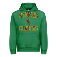 Emerald kids wyoming cowboys apparel gameday arch over cowboys t shirt Urban Hoodie - linhVisuals