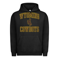 Pigment Black kids wyoming cowboys apparel gameday arch over cowboys t shirt Urban Hoodie - linhVisuals