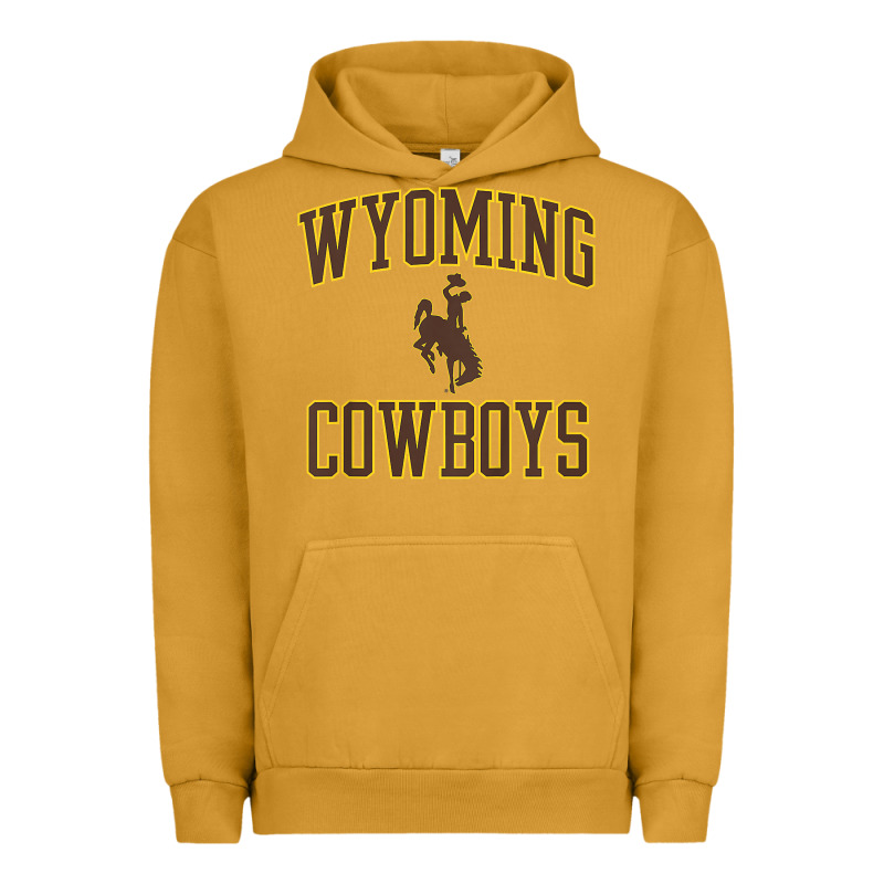 Kids Wyoming Cowboys Apparel Gameday Arch Over Cowboys T Shirt Urban Hoodie by linhVisuals | Teevron