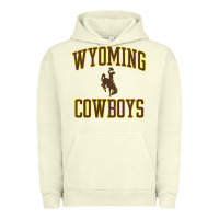 Pigment Pistachio kids wyoming cowboys apparel gameday arch over cowboys t shirt Urban Hoodie - linhVisuals
