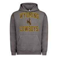 Pigment Tornado kids wyoming cowboys apparel gameday arch over cowboys t shirt Urban Hoodie - linhVisuals
