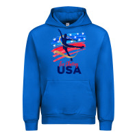 Cobalt ice skating dance support the team tshirt usa flag t shirt Urban Hoodie - linhVisuals