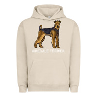 Pigment French Oak airedale terrier crazy dog lover sweatshirt Urban Hoodie - linhVisuals