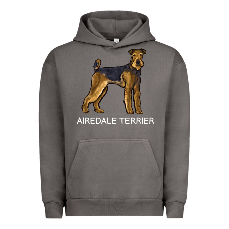 Airedale Terrier Crazy Dog Lover Sweatshirt Urban Hoodie by linhVisuals | Teevron