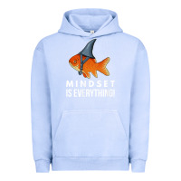 Pigment Grape Ice mindset motivational quote cute goldfish shark fish t shirt Urban Hoodie - linhVisuals
