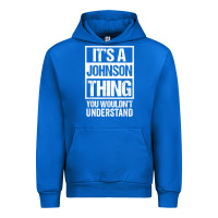 Cobalt it's a johnson thing   you wouldn't understand   family name t shirt Urban Hoodie - linhVisuals