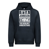 Navy it's a johnson thing   you wouldn't understand   family name t shirt Urban Hoodie - linhVisuals