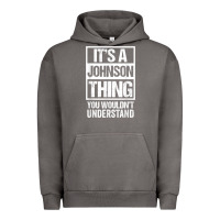 Pigment Tornado it's a johnson thing   you wouldn't understand   family name t shirt Urban Hoodie - linhVisuals