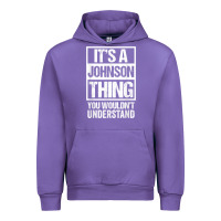 Tulip it's a johnson thing   you wouldn't understand   family name t shirt Urban Hoodie - linhVisuals