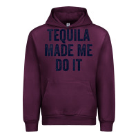 Mauve Wine womens tequila made me do it tank tops for women summer drinking tank Urban Hoodie - linhVisuals