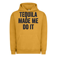 Pigment Peanut Butter womens tequila made me do it tank tops for women summer drinking tank Urban Hoodie - linhVisuals