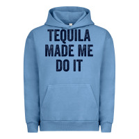 Pigment Pebble Blue womens tequila made me do it tank tops for women summer drinking tank Urban Hoodie - linhVisuals