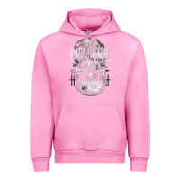 Fuchsia Pink papa roach   official merchandise   loyalty t shirt Urban Hoodie - linhVisuals
