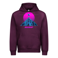 Mauve Wine pink sun   official gunship t shirt Urban Hoodie - linhVisuals