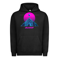 Pigment Black pink sun   official gunship t shirt Urban Hoodie - linhVisuals