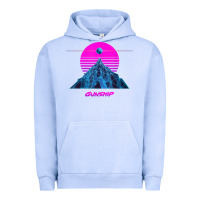 Pigment Grape Ice pink sun   official gunship t shirt Urban Hoodie - linhVisuals