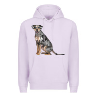 Lilac catahoula leopard dog Premium Hoodie - LillyAllenDesigns