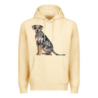 Pina Colada catahoula leopard dog Premium Hoodie - LillyAllenDesigns