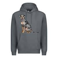 Rock catahoula leopard dog Premium Hoodie - LillyAllenDesigns