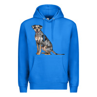 True Royal catahoula leopard dog Premium Hoodie - LillyAllenDesigns
