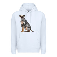 White catahoula leopard dog Premium Hoodie - LillyAllenDesigns